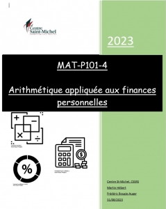 MAT-P101 - Parcours et apprentissages adaptés